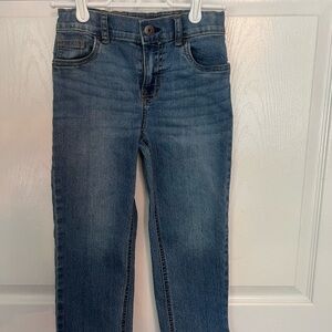 OshKosh B'gosh Classic Children's Blue Wash Jeans Adjustable Waist Size 5T
